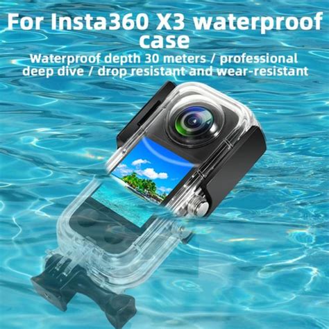 360 underwater camera|Insta360 X3 Waterproof 360° Action Camera with 5.7K Active .